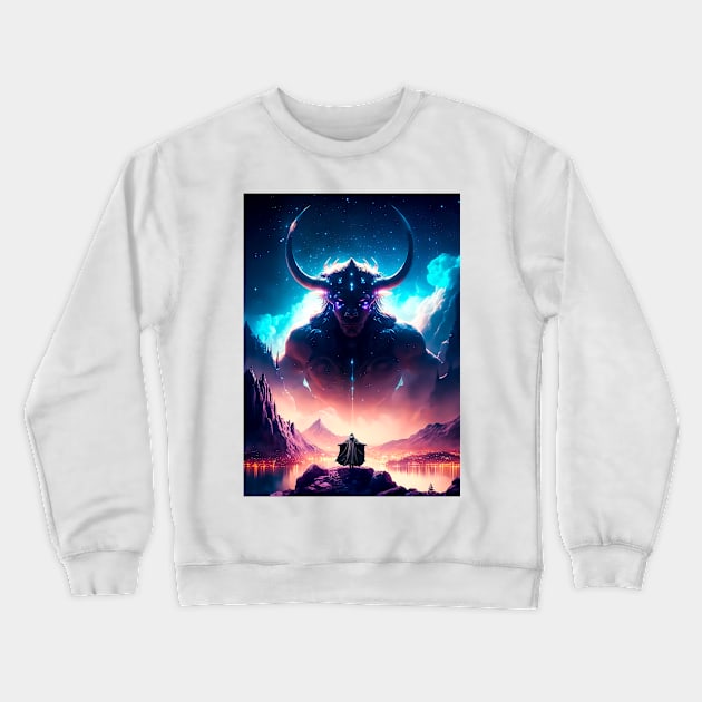 Cosmic Wonders Crewneck Sweatshirt by James Garcia